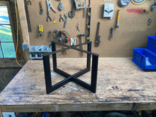 Rectangular Tubing Cross Base/Coffee Table