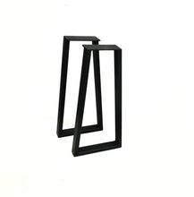 Wide Bottom Trapezoid Sofa Table Legs/Rectangular Tubing