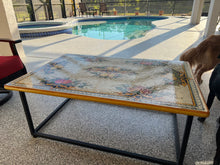 Box Frame Coffee Table Base with Cross Bars