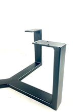 Coffee table base V frame with rectangular tubing