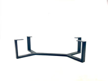 Coffee table base V frame with rectangular tubing