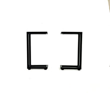 Pair of End Table Base, 1 x 1 square tubing