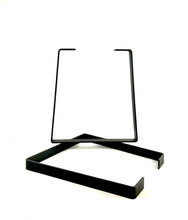 Wide Bottom Trapezoid Dining Table Legs/Flat Steel