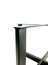 Rectangular Tubing Cross Base/Coffee Table