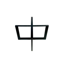 Rectangular Tubing Cross Base/Coffee Table