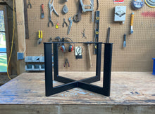 Rectangular Tubing Cross Base/Coffee Table