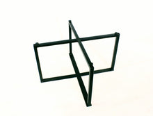 Square Tubing Cross Base/Coffee Table